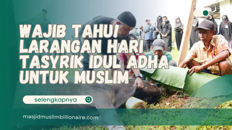 larangan hari tasyrik idul adha