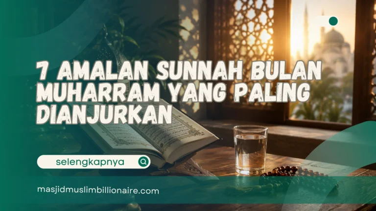 amalan sunnah bulan muharram