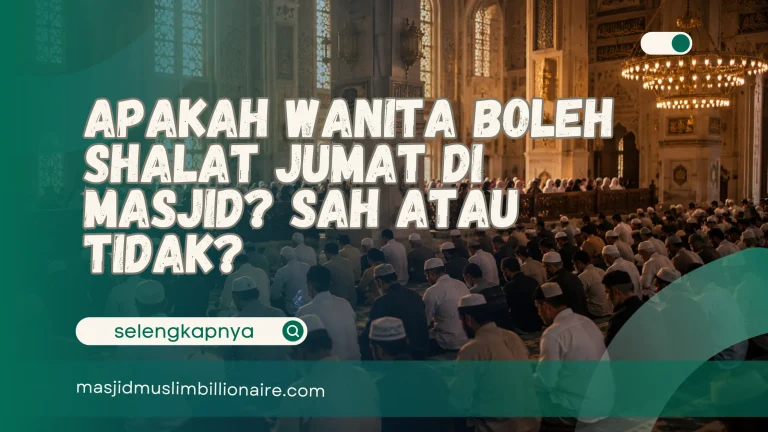 apakah wanita boleh shalat jumat dimasjid