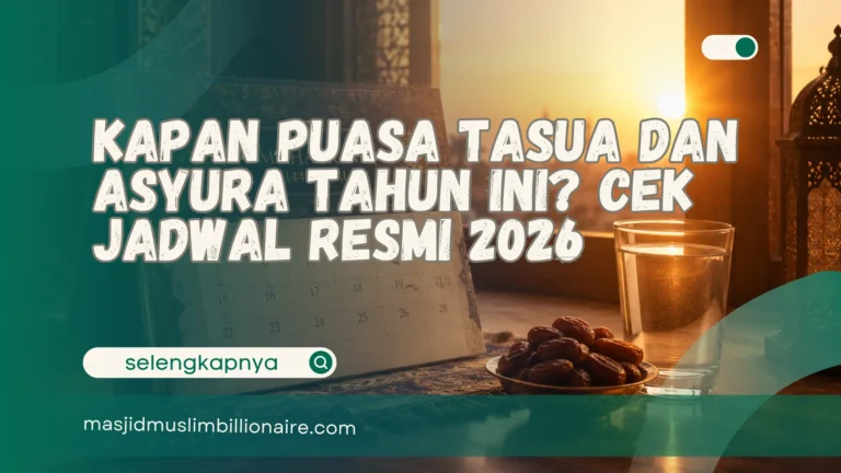 kapan puasa tasua dan asyura tahun ini