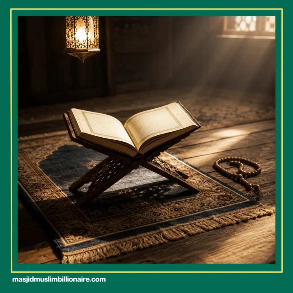 mencium al quran setelah membacanya