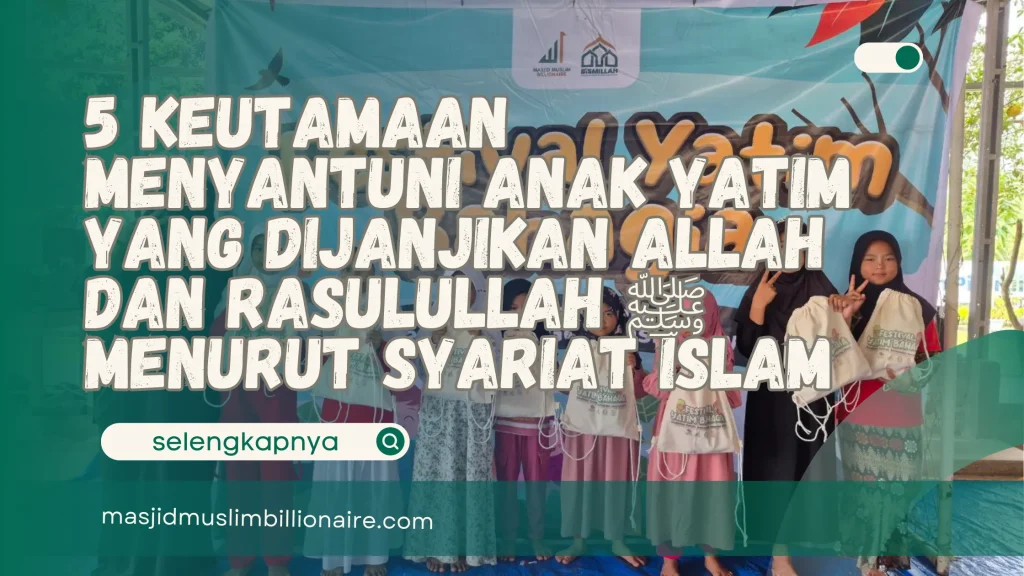 keutamaan menyantuni anak yatim