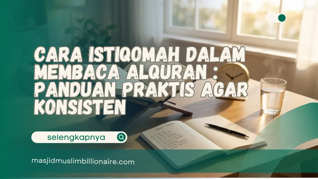 cara istiqomah dalam membaca alquran