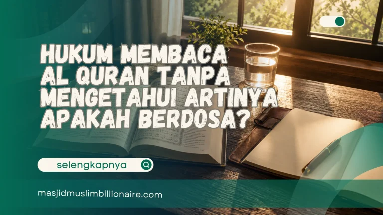 Hukum Membaca Al Quran Tanpa Mengetahui Artinya