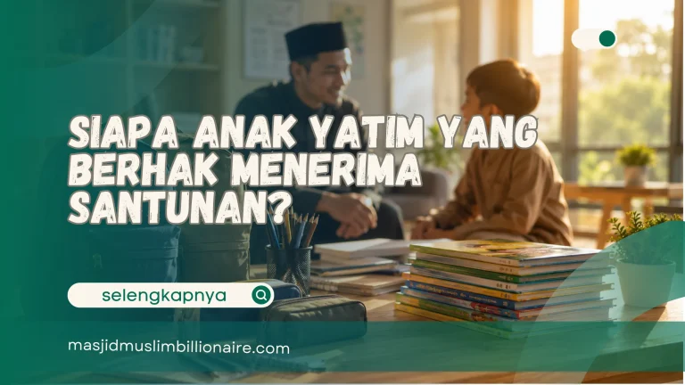 anak yatim yang berhak menerima santunan