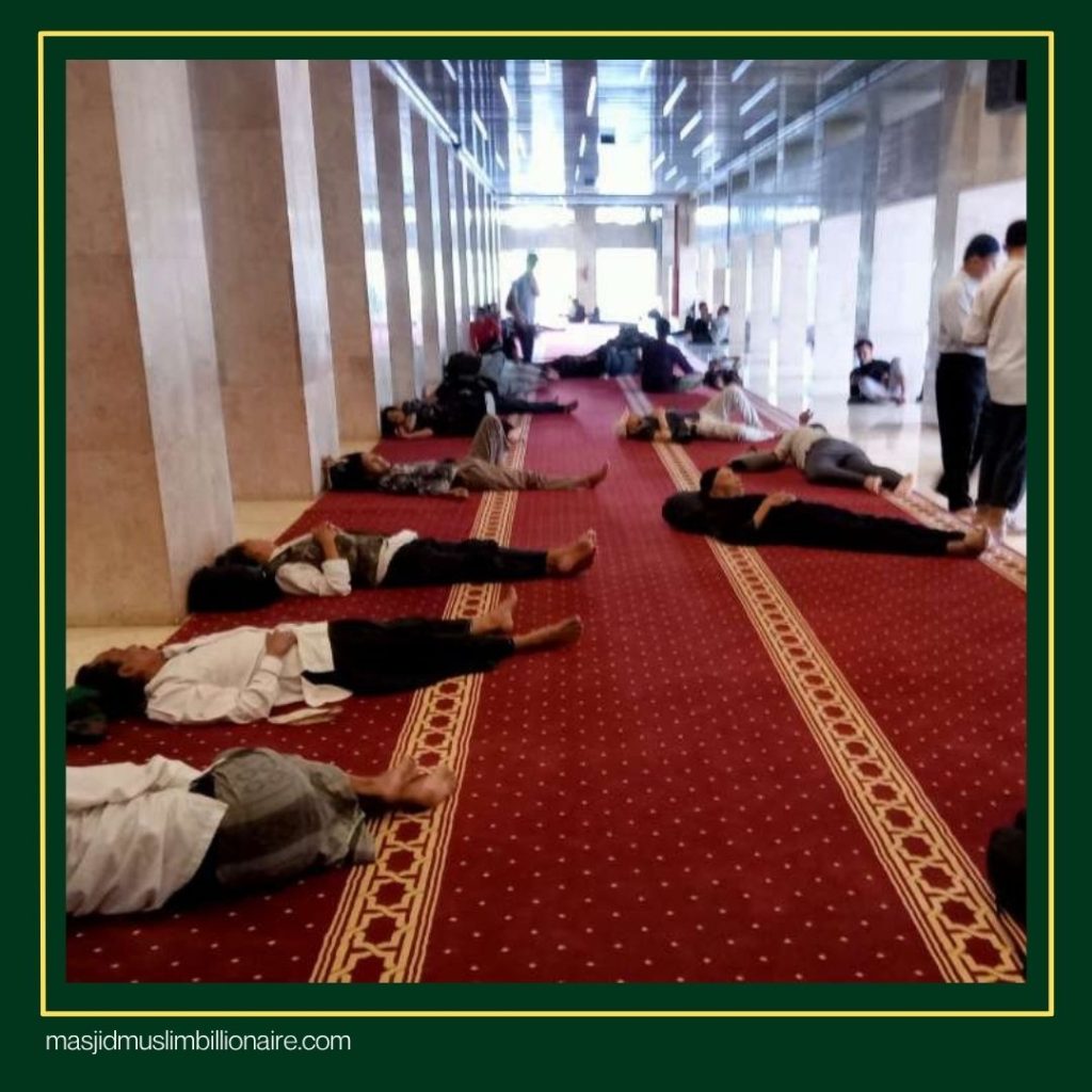 kenapa di masjid tidak boleh tidur