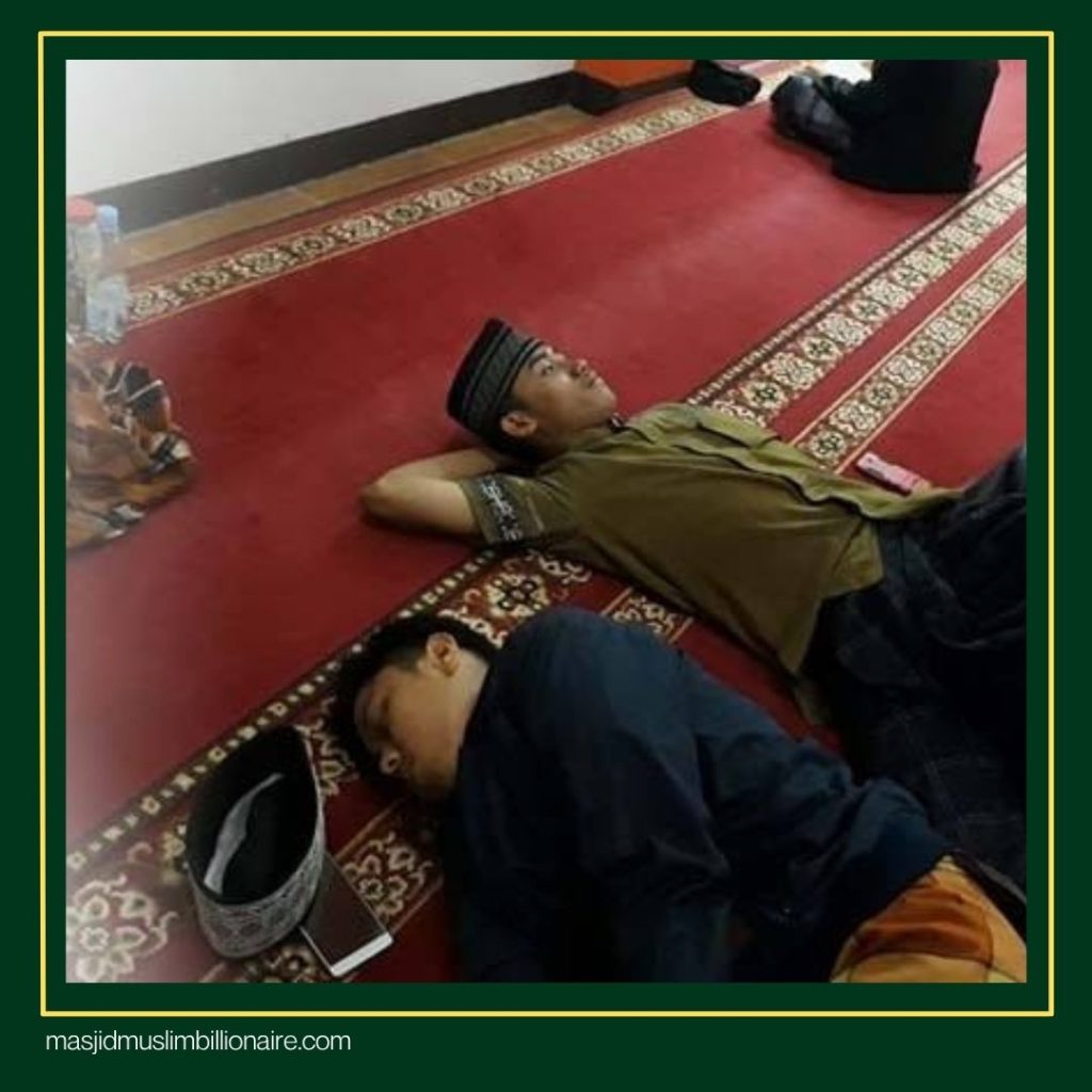 kenapa di masjid tidak boleh tidur
