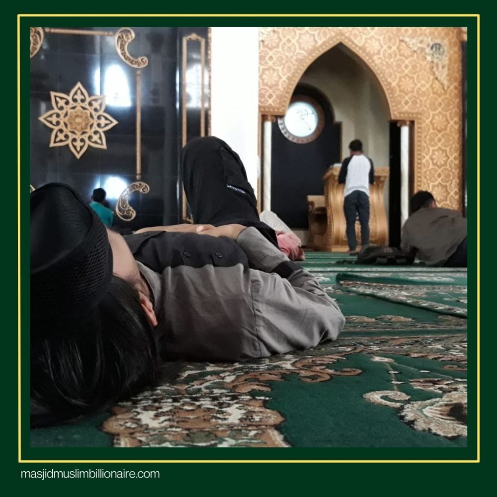 kenapa di masjid tidak boleh tidur