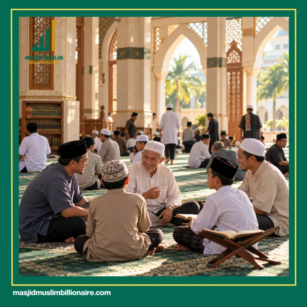 Masjid sebagai Pusat Kegiatan Sosial yang Dekat dengan Warga