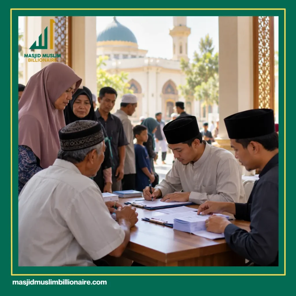 Masjid sebagai Pusat Kegiatan Sosial yang Dekat dengan Warga