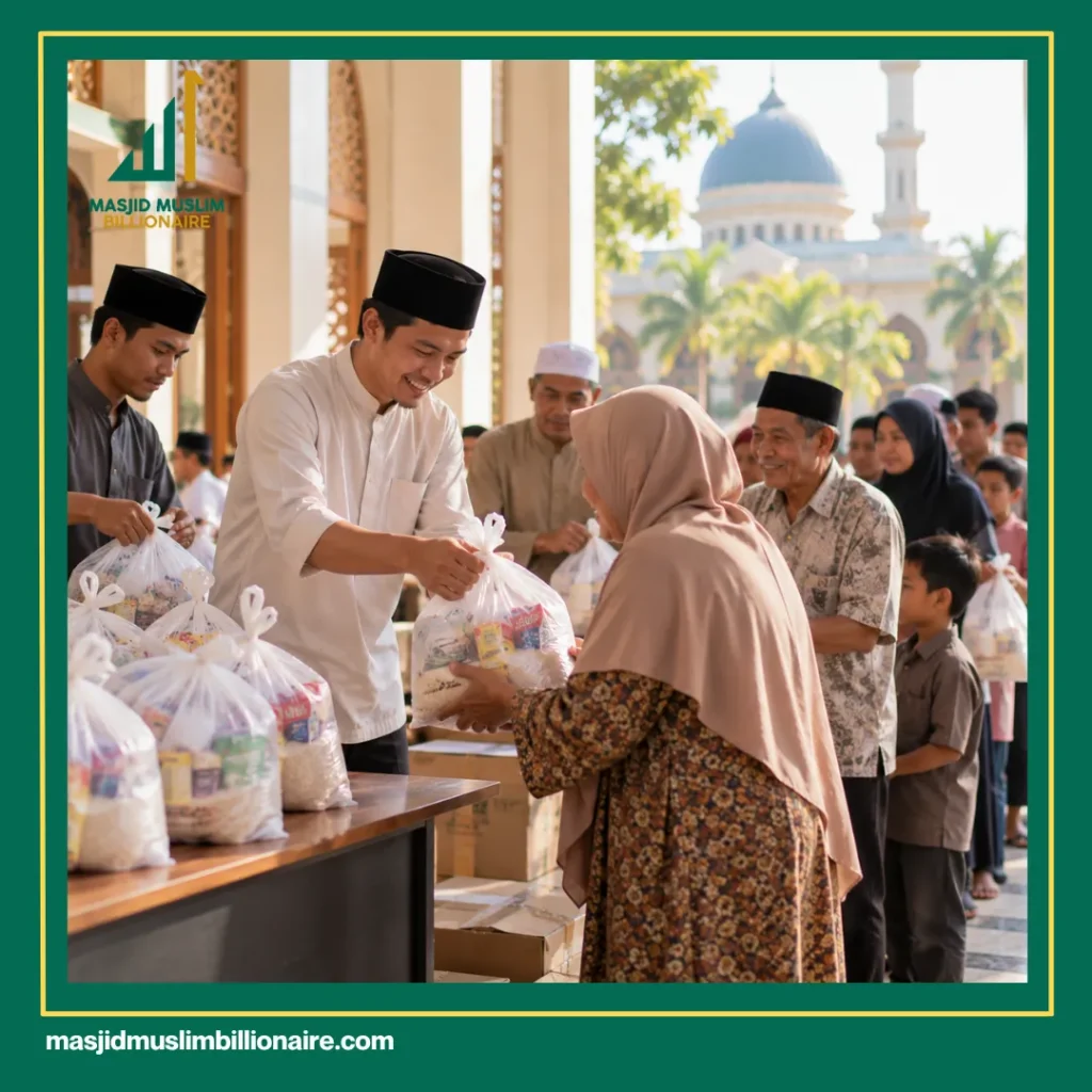Masjid sebagai Pusat Kegiatan Sosial yang Dekat dengan Warga